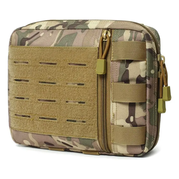 Bolsa Organizadora Táctica Molle Multiusos Con Láser Corte Herramienta EDC EMT Módula De Nylon Para Caza Y Deportes - 1