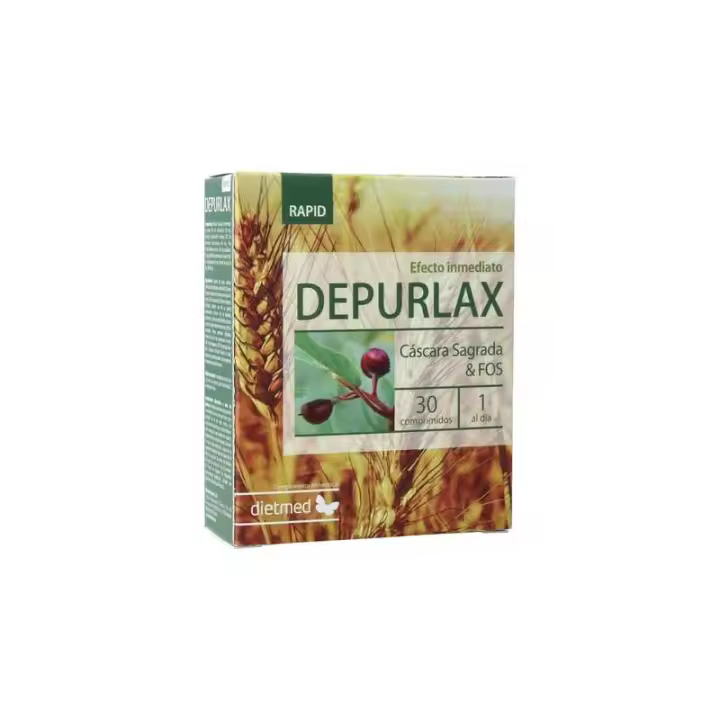 Dietmed DIETMED DEPURLAX RAPID 30COMP - Laxante Natural Completo - 1
