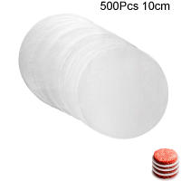 500Pcs Papel De Hueso Para Hamburguesa Separador De Matitas Congeladas Para Panqueques De Pollo Y Carne De Res Tamaño 10cm 11.4cm 15.3cm - details 2