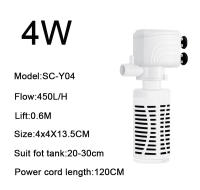 Bomba De Agua Para Acuario 3 En 1 Silenciosa Aerator De Oxígeno Submersible Cambiador De Agua Y Generador De Ondas 220v Para Tanque De Peces - details 11