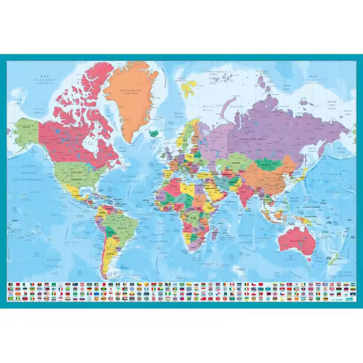 Vade escolar mappa del mondo - 1