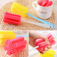 Limpieza De Casa Y Cocina 3pcs Cepillo De Limpieza Con Mango Largo Herramienta De Limpieza Para Botellas Y Cristales Accesorios De Limpieza Con Esponja - details 1