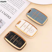 Funda De Llave De Coche TPU Para KIA Sportage Cerato Optima K2 K3 K4 K5 RIO Picanto Soul Sorento Sedona 3 4 Botones Cubierta De Carcasa Fob - details 1
