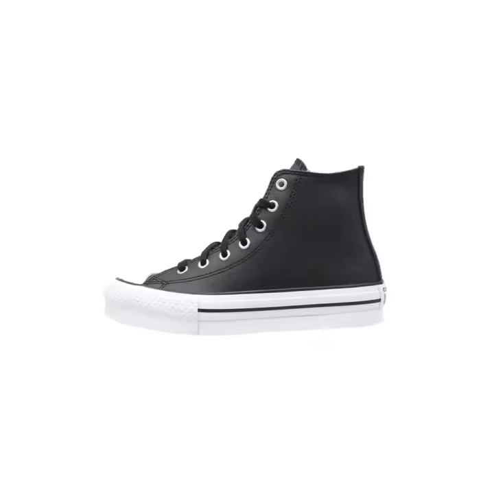 Converse CHUCK TAYLOR ALL STAR EVA LIFT LEATHER  Deportivas Con Plataforma Niña Negro - 1