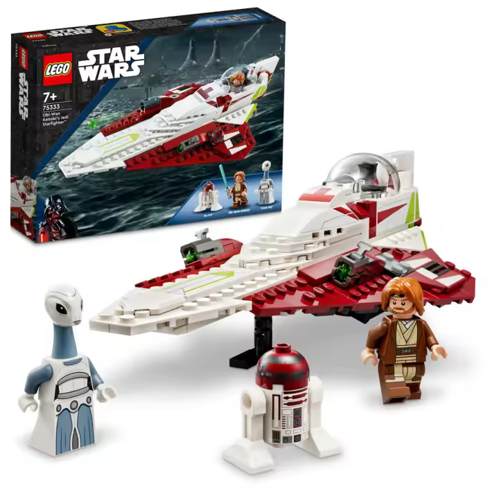 CAZA ESTELCAZA ESTELAR JEDI DE OBI-WAN KENOBI - LEGO STAR WARS 75333 - 1