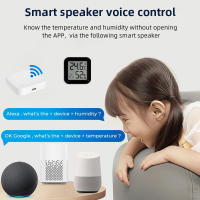 Sensor De Temperatura Y Humedad Para Interiores Con Bluetooth Sensor De Humedad Piloto Compatible Con Tuya Monitorización Por APP Color Negro O Blanco - details 9
