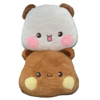Almohada De Peluche Bubu Dudu Oso Panda Cartoon Suave Para Coche Sofá Decoración Del Hogar Juguete De Peluche Unisex - details 3