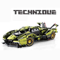 Bloques De Construcción De Coche Deportivo T1005 Electroplata Dorada 1:14 1309PCS Juguete Tecnológico De Carreras Para Adultos Y Niños - details 5