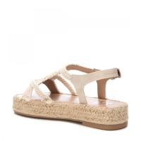 XTI 142840 05 Sandalias plataforma mujer 35735 25V SANDALIA PLATAFORMA MACRAME HIELO - details 3