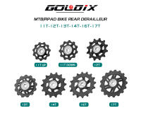 RODALE De BICICLETA GOLDIX Para Derileador Trasero 11T 12T 13T 14T 16T 17T Guía De Rueda Para Shimano SRAM 7-12 Velocidades - details 1