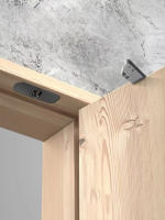 Cerrador De Puertas Automático Invisible Con Amortiguador Hidráulico Silencioso Material De Aleación De Zinc Para El Hogar - details 1