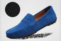 Zapatos Casuales Para Hombre De Cuero De Alta Calidad Mocasines Con Cordones Tamaño 38-47 Diez Colores Slip-on Zapatos De Conducción Moda Transpirables Y Massajeados - details 5