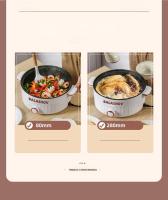 Cocina eléctrica portátil multifuncional de 220 V, 1,5 L, sartén de doble capa, utensilios de cocina antiadherentes para cocina y electrodomésticos - details 7
