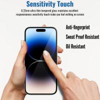 Protector De Pantalla De Privacidad Para iPhone 15 14 13 12 11 pro Max Película De Vidrio Templado Anti-Spy Resistente Al Agua Para iPhone 12 13 Mini - details 2