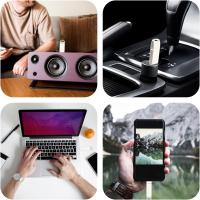 Unidad flash USB C de 256 GB: unidad flash OTG USB 3.0 + USB C 2 en 1, unidad de salto de metal Memory Stick tipo C de alta velocidad para teléfono Android, computadora, MacBook, tableta, PC - details 6