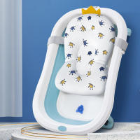 Asiento de baño para Bebé, alfabrilla de Apoyo plegable para bañera de Bebe, almohadilla y Silla para bañera de nuevo Nacido, almohada antideslizante para Bebé, cojín suave y Cómodo para el cuerpo - details 2