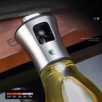 Botella De Spraying De Aceite De Acero Inoxidable De 200ML Ideal Para Cocina Y Air Fryer Recipiente Ecológico Para Aceite De Oliva - details 7