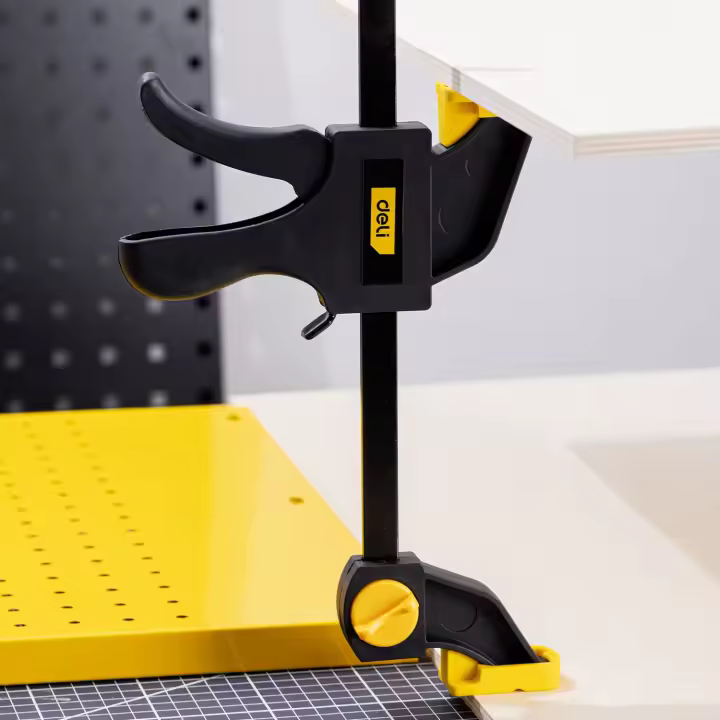 Kit De Abrazaderas Rápidas Deli De 12 Pulgadas Para Trabajos De Madera De Alta Resistencia Clip Triger Tipo Para DIY En El Hogar - 1