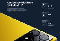 Xiaomi POCO X6 Pro 5G - Smartphone, 8GB+256GB  Pantalla Flow AMOLED 120Hz FHD+ 6.67"  MediaTek Dimensity 8300-Ultra  Cámara Triple 64MP  Batería 5000mAh  NFC - details 10