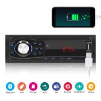 Receptor De Estéreo Para Coche Podofo 1din MP3 Multimedia Bluetooth FM Estéreo Digital Con SD USB TF AUX-IN Entrada DC 12V - details 2