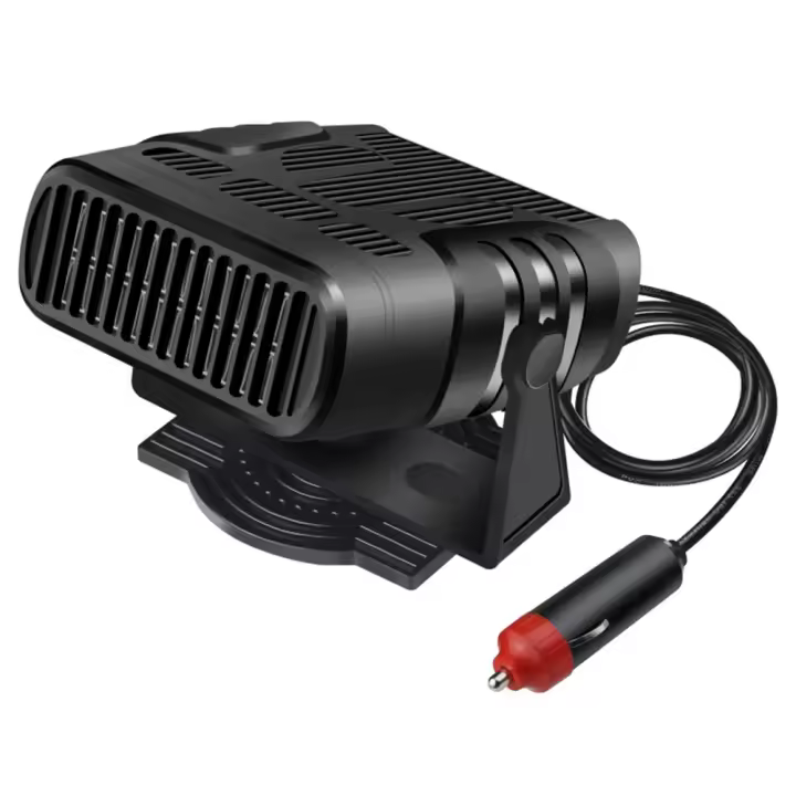 Calentador Eléctrico Para Coche 12V/24V Despejador Rápido Con Calor Para Invierno Baja Ruido Eliminador De Nieve Escarcha Y Niebla Accesorios De Auto - 1