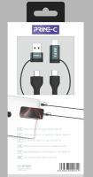 PRIME-C Cable 4 en 1 Carga Rápida 60W, USB-A/USB-C a USB-C/Lightning, Cable Trenzado de 1M con Núcleo de Cobre, Compatible con iPhone, Samsung, Huawei, iPad, MacBook y Más - details 1