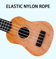 Mini Guitarra De 4 Cuerdas Clásica Ukulele Juguete Instrumento Musical Para Niños Principiantes Simulación De Juego Educativo Pequeña Guitarra - details 4