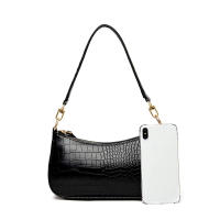 Bolso De Hombro Retro Clásico Para Mujer Con Cierre De Cremallera Tote Monedero De Cuero Genuino Cuadrado Casual - details 3