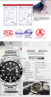 Reloj Mecánico TEVISE De Alta Calidad Para Hombres Resistente Al Agua De Acero Inoxidable Lujo Business Y Moda Pantalla De Numeración Romana Luminosa Y Con Exhibición De Semana - details 3
