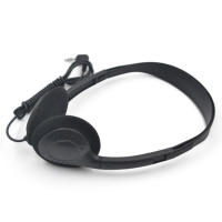 Auriculares De Juego Con Reducción De Ruido Cómodo Portátil ABS Estéreo 3.5mm Para Gamer Cable Clear Gaming Auriculares Con Memoria - details 2
