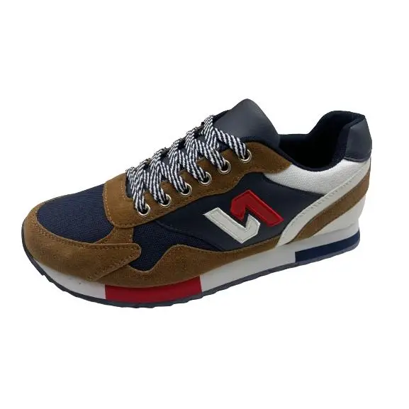 Modelo 950 cuero-marino deportiva hombre polipiel y flexble suela eva calzado deportivo casual muy comodo - 1