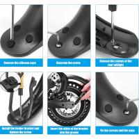Fender Trasero Para Xiaomi Mijia MI M365 1S M187 pro Scooter Eléctrico Con Guardabarros Y Luzes Kit De Tornillos Accesorios Para Scooter - details 2
