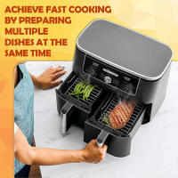 8Pcs Relleno De Asado Multifuncional Con 2 Tapetes De Silicona 2 Estantes De Horno Con Acero Inoxidable Para Air Fryer Y Herramientas De BBQ - details 4