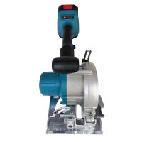 Sierra Circular sin escobillas, sierra eléctrica inalámbrica, máquina de corte de madera ajustable, herramienta de carpintería de mano para batería Makita,Brushless, Sierra circular,Batería - details 6