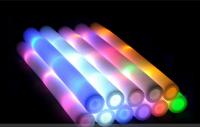 LED Foam Sticks Multicolor Luz Parpadeante En La Oscuridad Batones De Foam Para Fiestas De Cumpleaños Bodas Conciertos Festivales - details 12