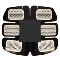 Estimulador Muscular EMS Inteligente Inalámbrico Para Entrenamiento ABdominal Y BRAZO Parches De Ejercicio Recargables Por USB Instrumento De Forma Corporal Portátil Para El Hogar - details 9