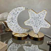 Lámpara Nocturna LED De Mesa Con Iluminación Táctil Y Carga USB Luna 3D Para Dormitorio Decoración Aestética Para Habitación De Niñas Luz Ambiente Para Cama - details 15