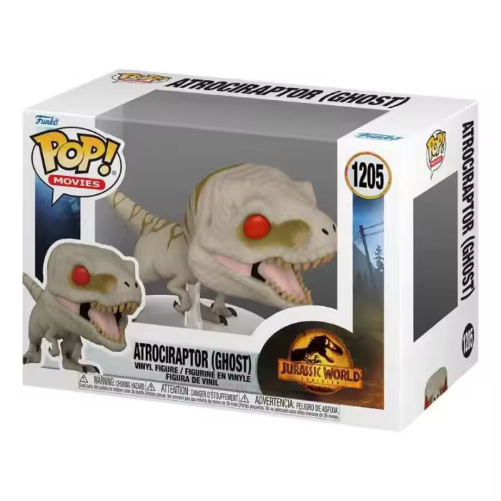 Funko Pop Jurassic World Atrociraptor Ghost Nº 1205 - 1