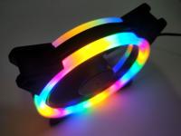 Ventilador De Estuche De Computadora ICE Whale DA12 RGB 120mm Silencioso Con 4 Pines Para Enfriamiento De CPU Y Radiador - details 7