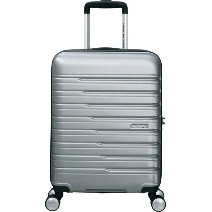 Maleta Cabina Gris American Tourister Flashline 55 cm Sky Silver - 1