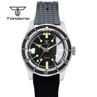 Reloj De Buceo Automático Tandorio 40mm Cristal De Zafiro Domado Acero Inoxidable Luminoso Resistente Al Agua 20BAR Masculino - details 46