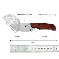 Cuchillo De Caza Fijo BM 15002 15017 Alta Dureza Hoja De Acero S30V Mango De Madera Herramienta Táctica De Sobrevivencia Portátil Para Exteriores - details 7