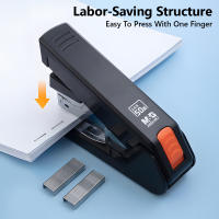 M&G 12# Clavadora De Escritorio Portátil Y Duradera Para 50 Hojas Negro/Blanco Suministro De Escritorio Tipo De Negocios - details 1