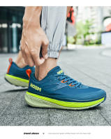 Zapatos De Correr Marathon Para Hombre 2024 Antideslizantes Absorbentes De Choque Y Resistentes Al Desgaste Con Suela Gruesa Y Comodidad Para El Verano - details 5
