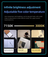 Lámpara De Escritorio Aluminio Con Luz LED RGB Colgante Para Pantalla De Computadora 55-42cm Barra De Luz Ambiental Sincronización Musical USB - details 9