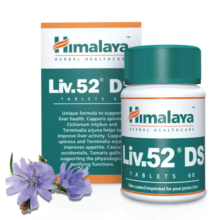 Himalaya - Liv 52DS. Ayuda a proteger las células hepáticas del daño oxidativo y preservar la función hepática. - 1