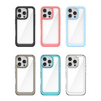 Funda transparente para iPhone 16 Pro Max, carcasa Dura translúcida, Borde transparente, parachoques para teléfono - details 0