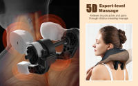 Almohada De Masaje Inalámbrica Para Cuello Y Hombros Eléctrica Relajante Para Cuerpo Y Espalda Tamaño Multi Uso Doméstico - details 0
