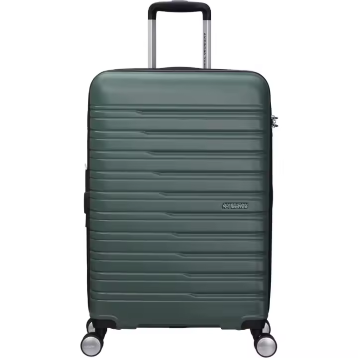 Maleta Verde American Tourister Flashline 67cm Dark Forest - 1