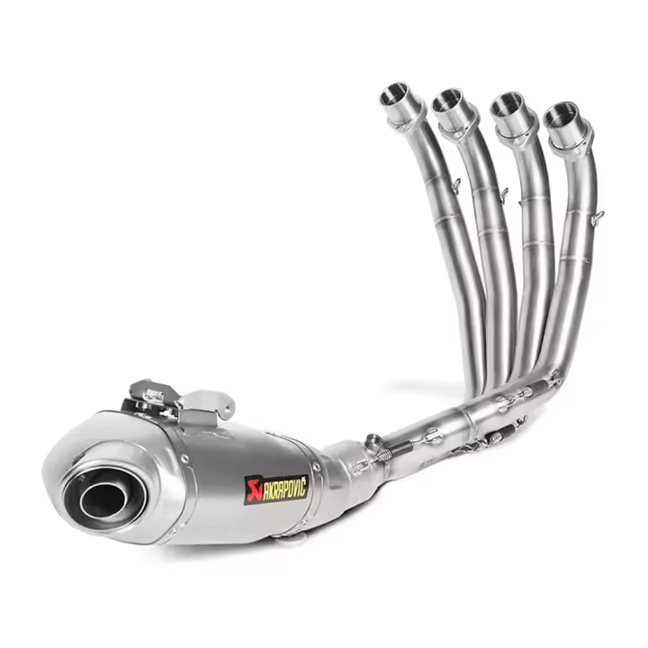 Akrapovic Sistema De Escape Completo No Homologado Racing Line Steel&titanium Cb 650f 14/cbr 650f 14 Ref:s-h6r11-aft - 1